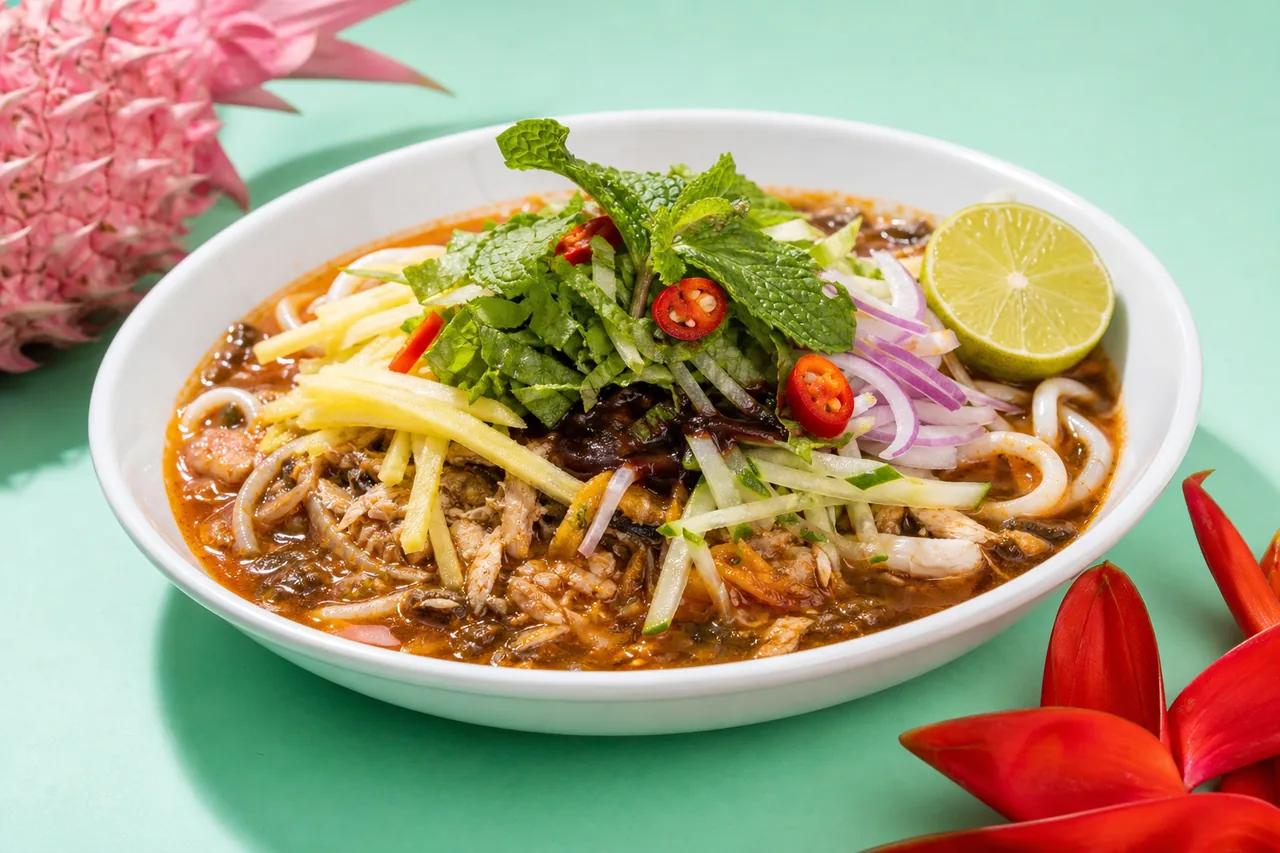 Penang assam laksa