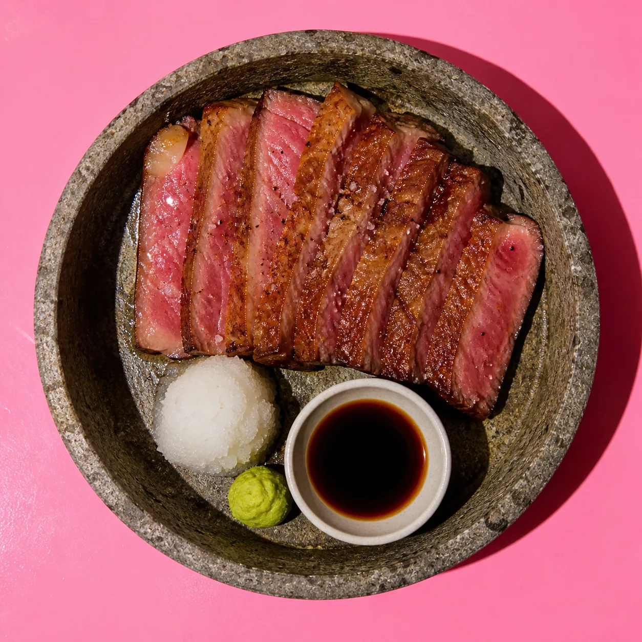 Steak de wagyu, cuisson parfaite