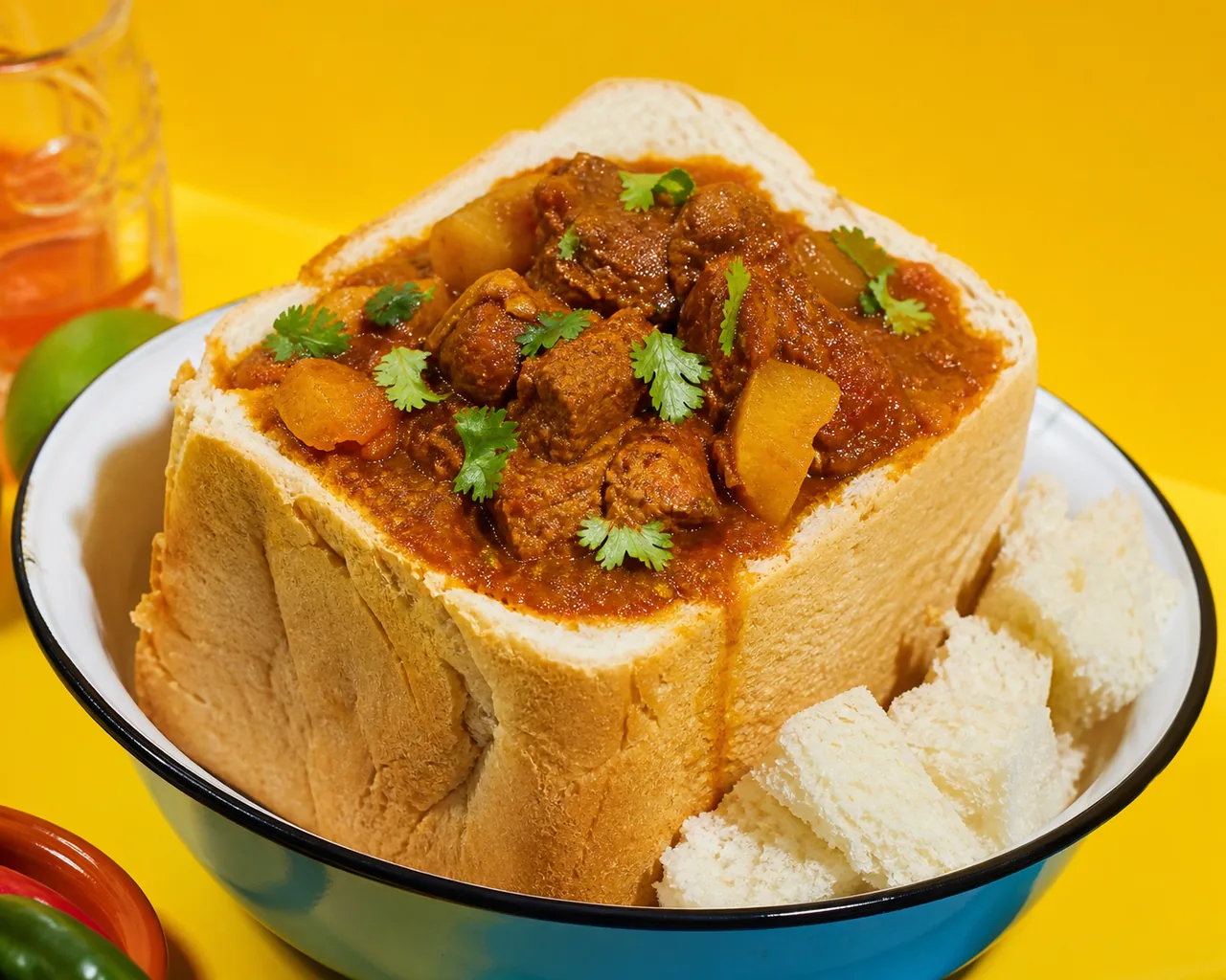 Bunny chow de Durban