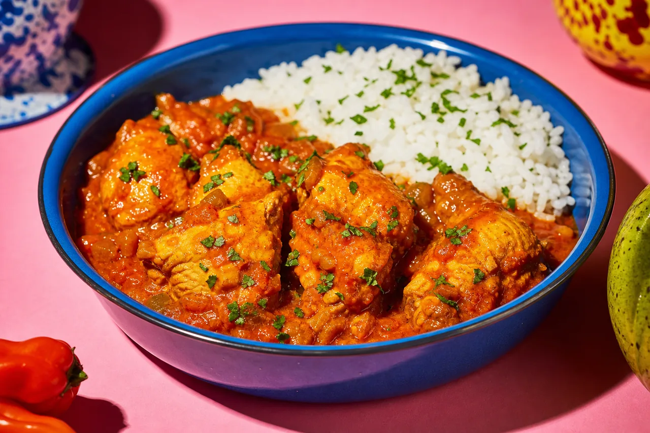 Muamba de poulet gabonaise