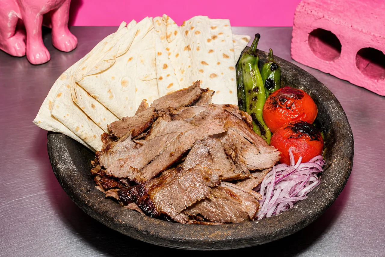 Cağ kebabı (kebab d'agneau à la broche d'Erzurum)