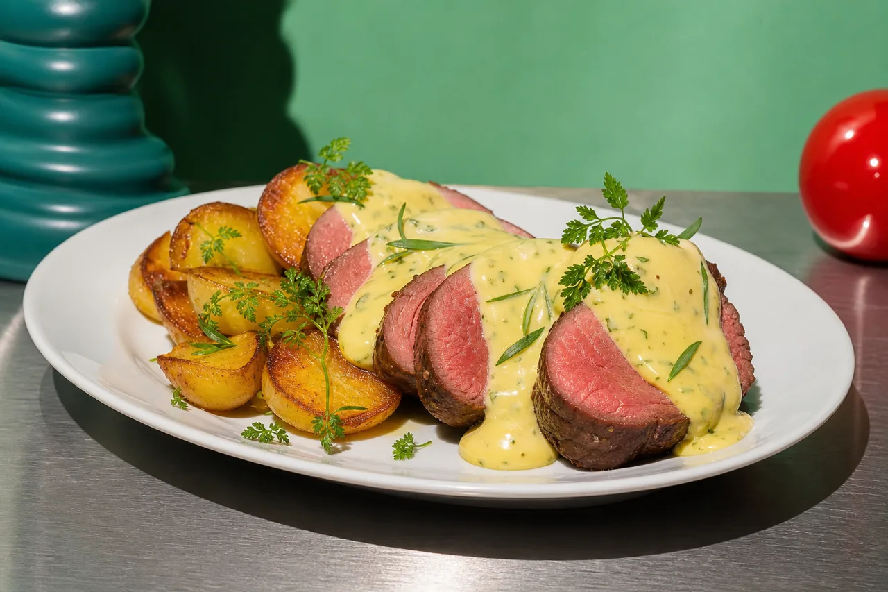 Châteaubriand sauce béarnaise