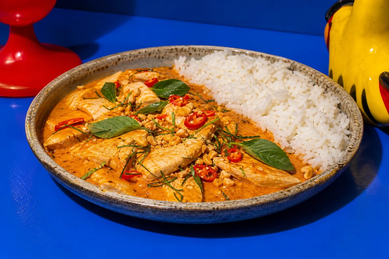 Phanaeng curry (curry thaï crémeux aux cacahuètes)