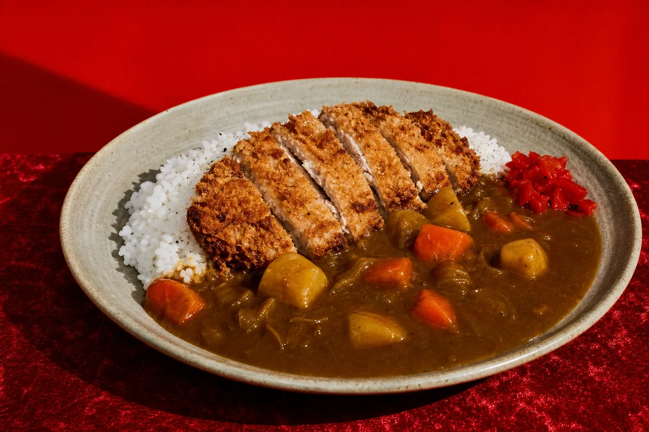 Katsu karē (curry japonais à l'escalope panée)