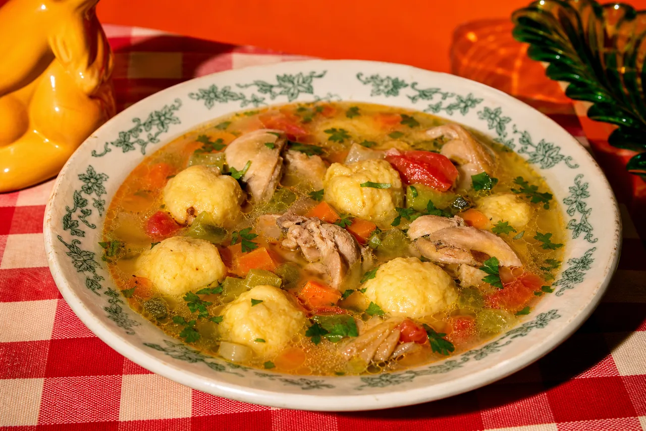 Vori-vori (soupe paraguayenne aux boulettes de maïs)