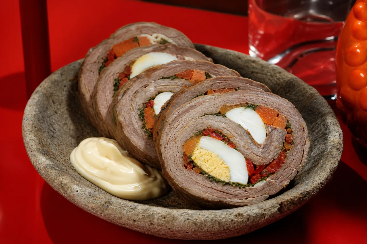 Matambre arrollado