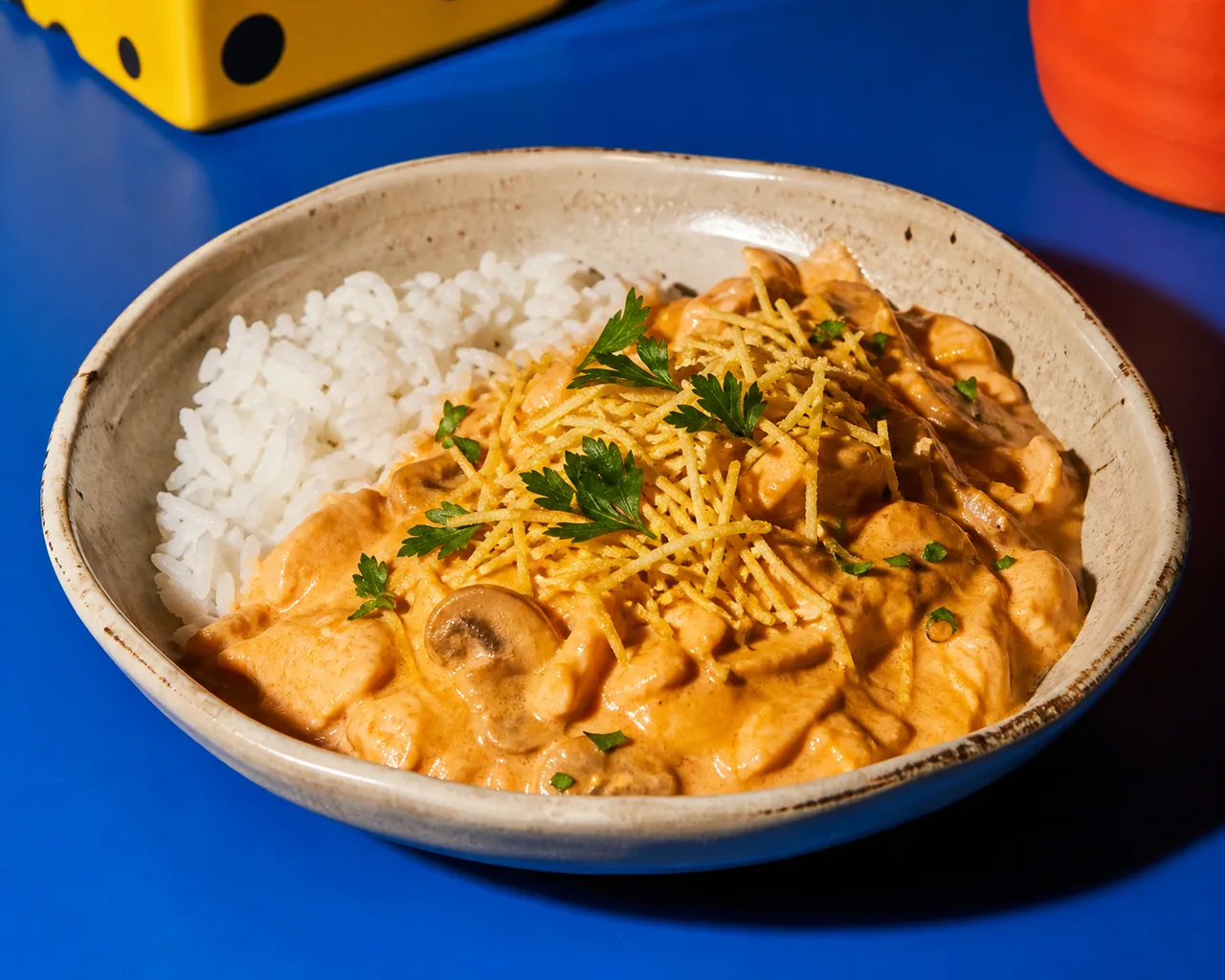 Strogonoff brésilien de poulet