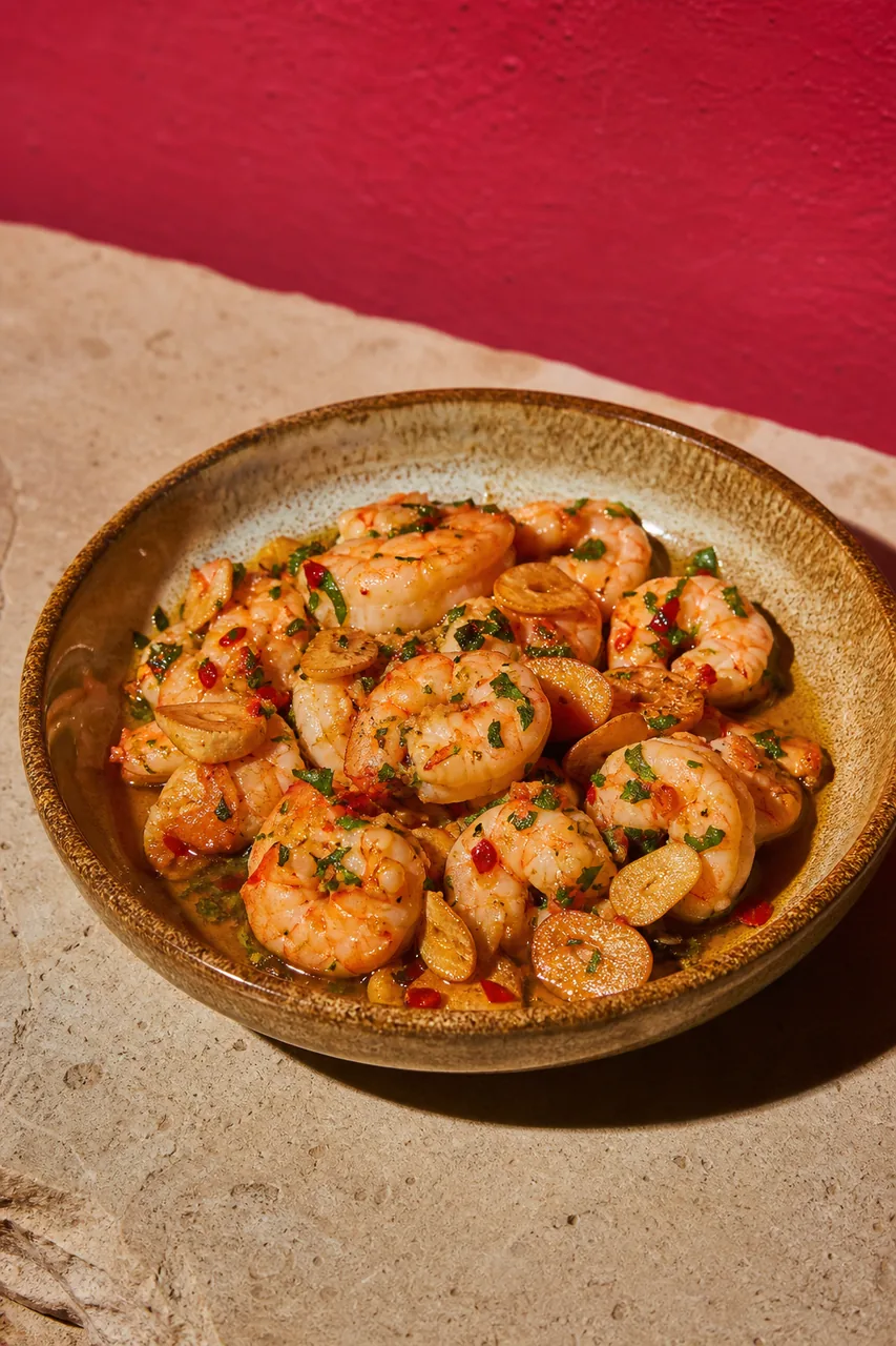 Gambas al ajillo