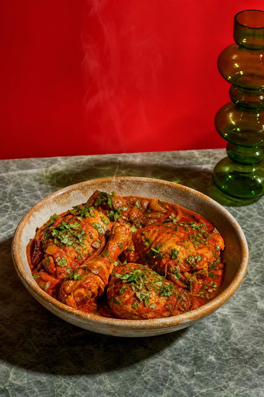 Chakhokhbili de poulet