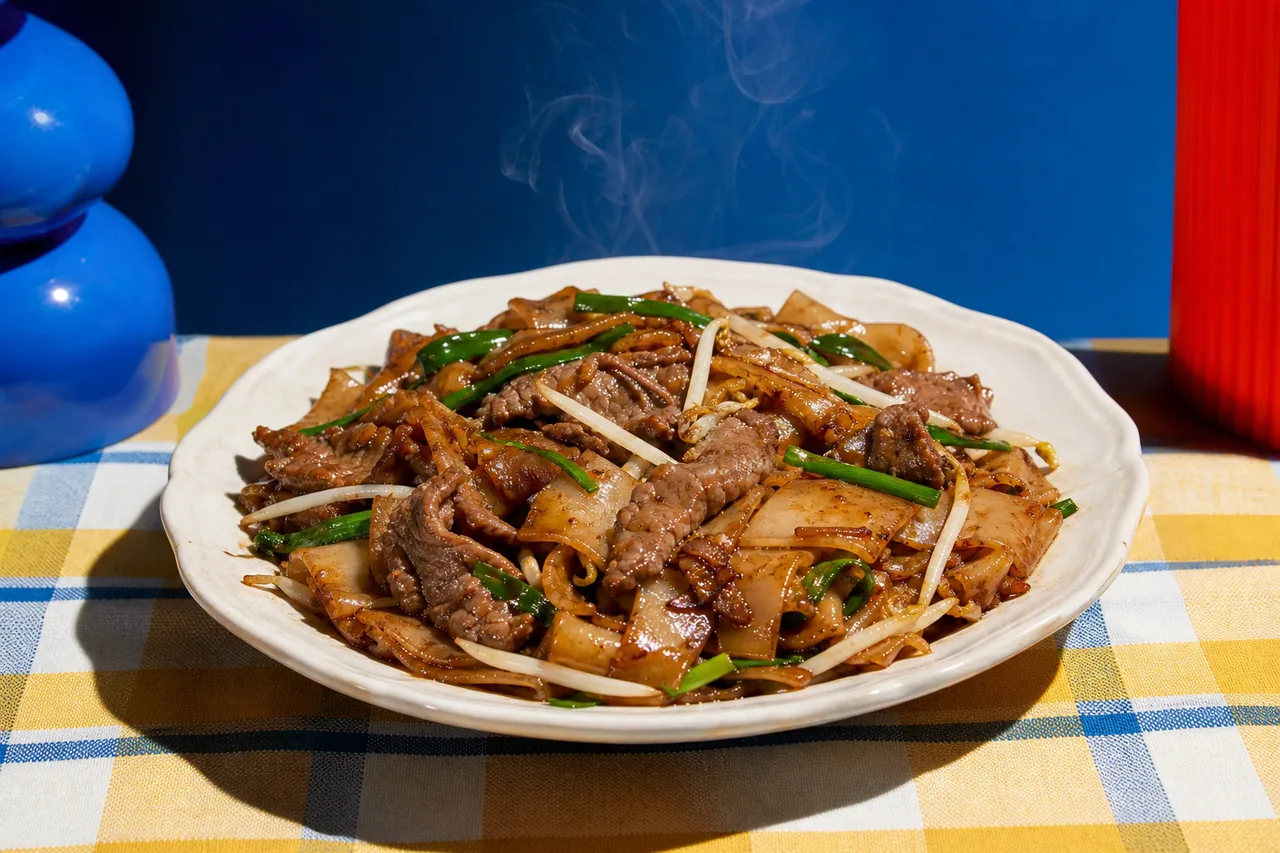 Bœuf sauté ho fun
