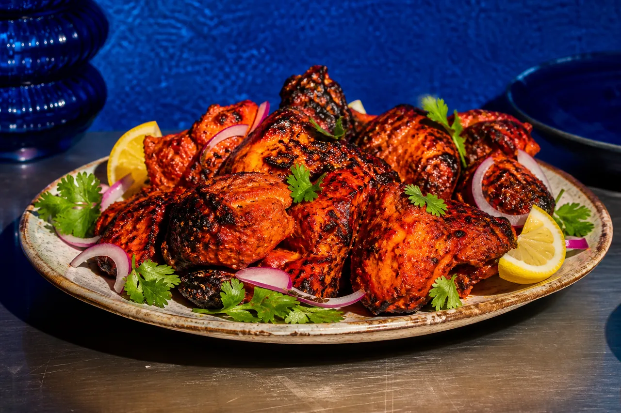 Poulet tandoori au four