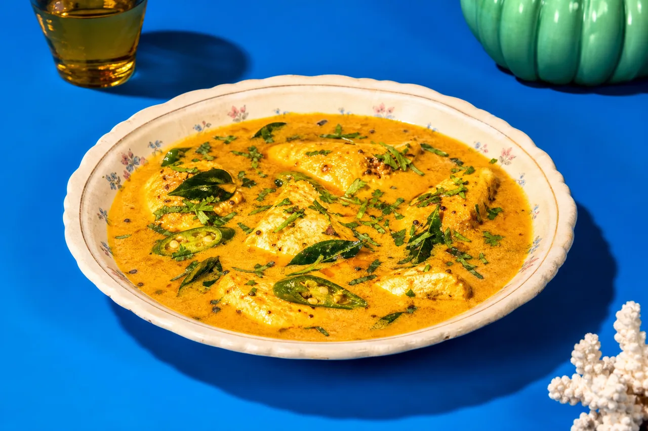 Curry de poisson du Kerala au lait de coco