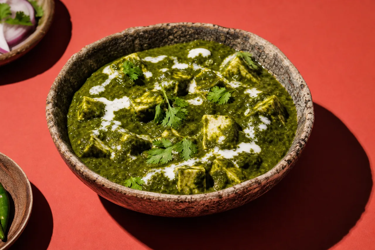 Palak paneer