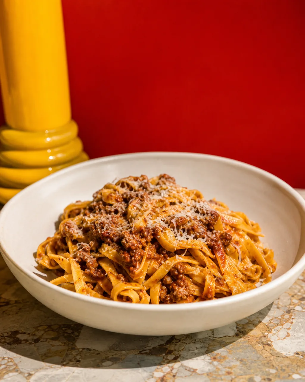 Tagliatelles al ragù