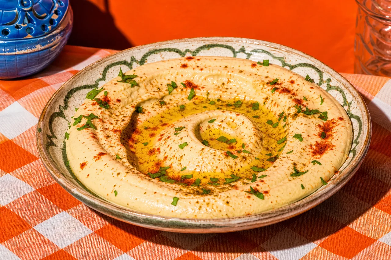 Houmous crémeux au citron