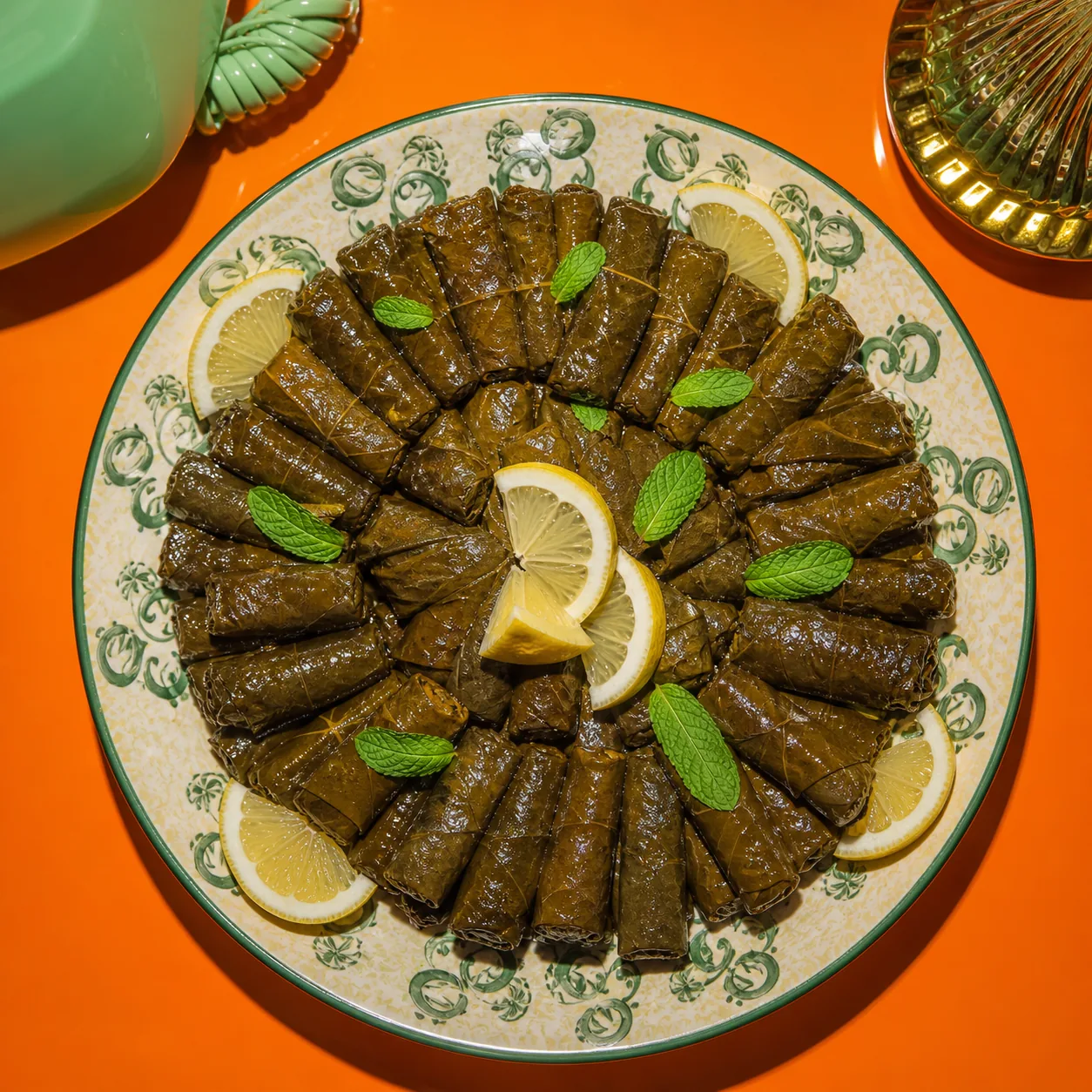 Warak enab (feuilles de vigne au riz)