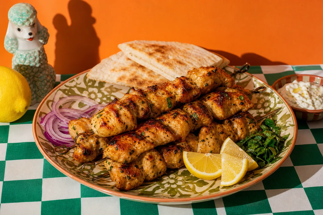Chich taouk mariné au citron