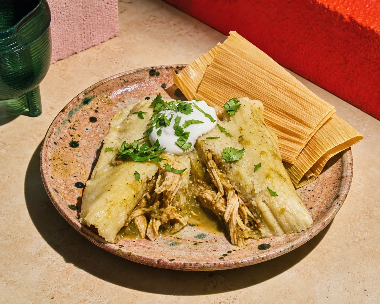 Tamales de poulet