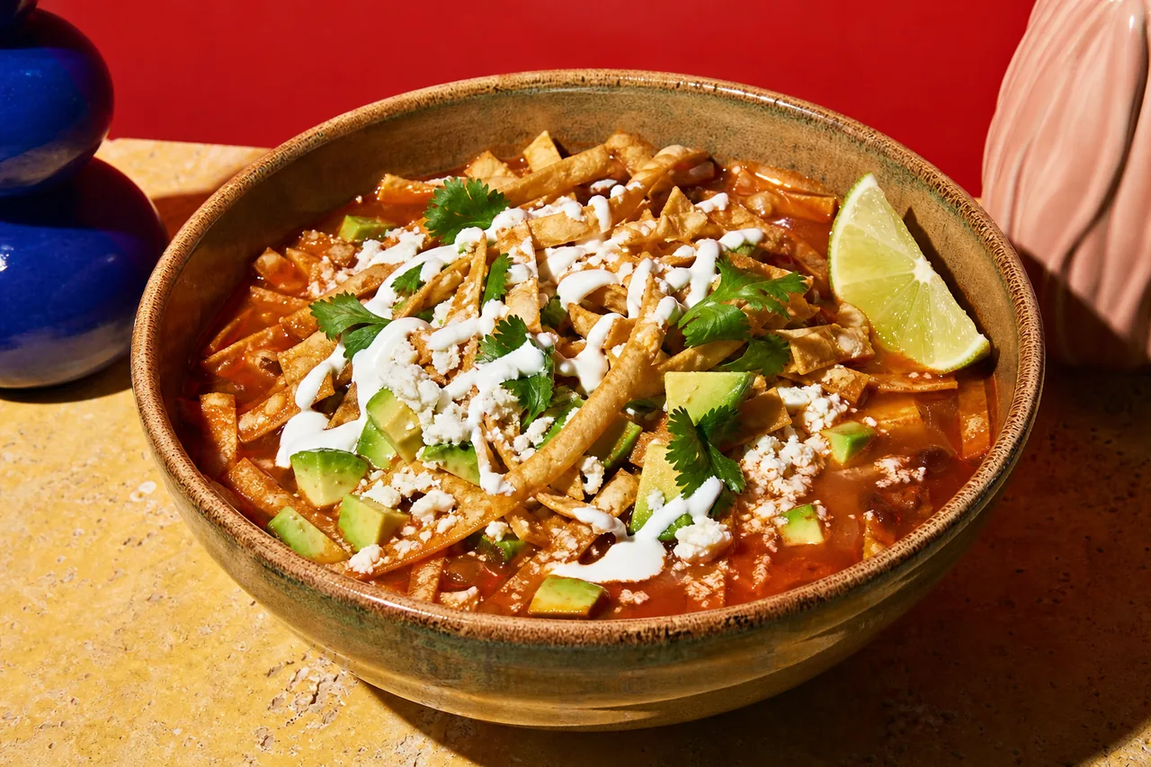 Sopa de tortilla