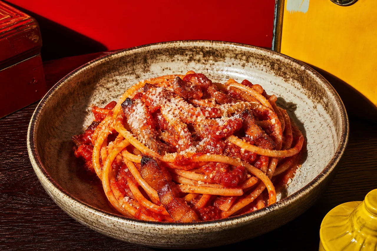 Bucatini all'amatriciana
