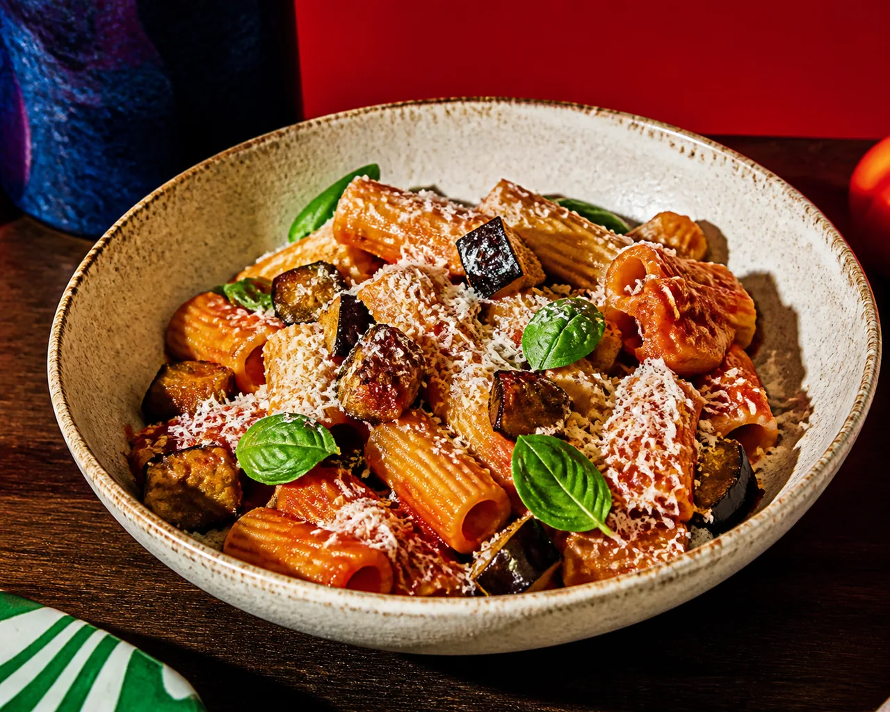 Rigatoni alla Norma
