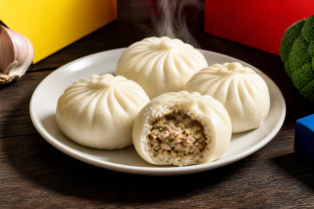 Baozi vapeur
