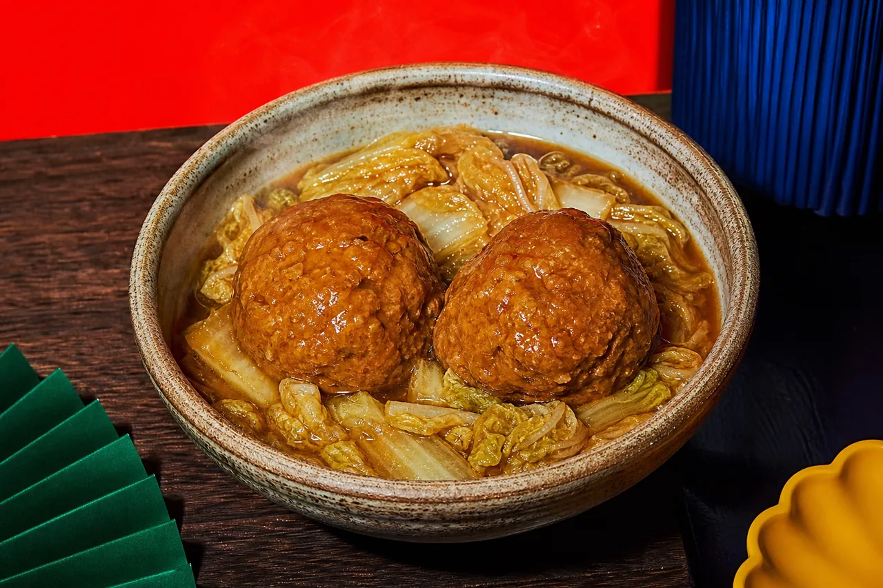 Boulettes lion's head (shizi tou)