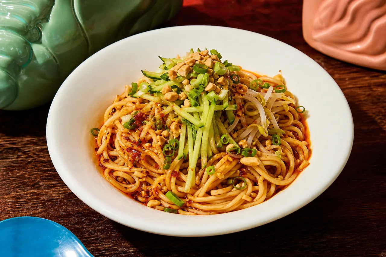 Nouilles froides de Chengdu