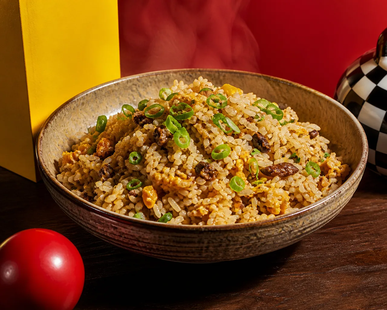Riz sauté au ya cai