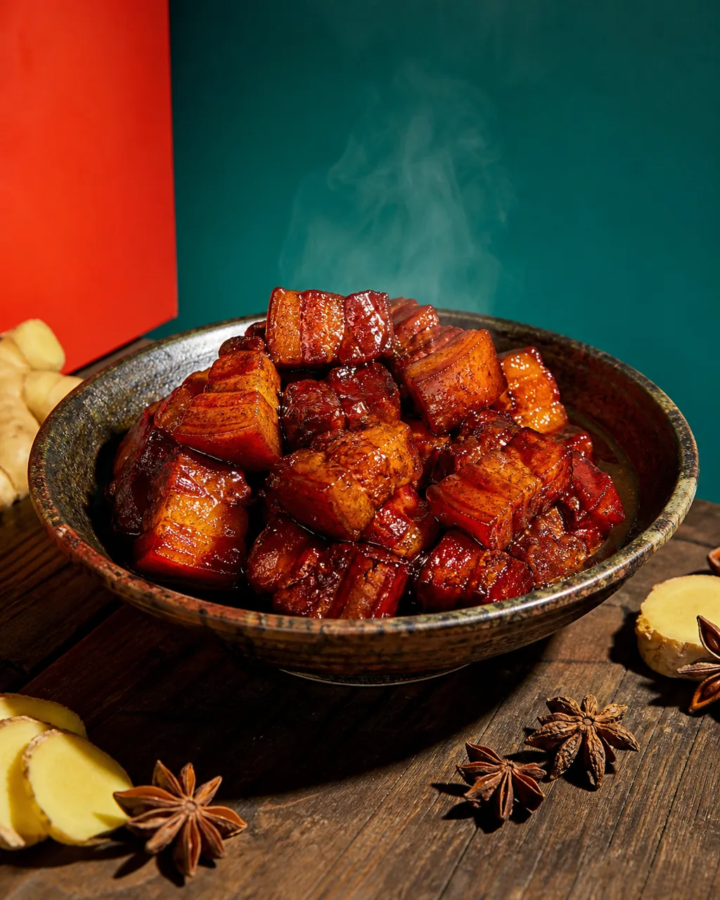Hong shao rou (porc braisé rouge)