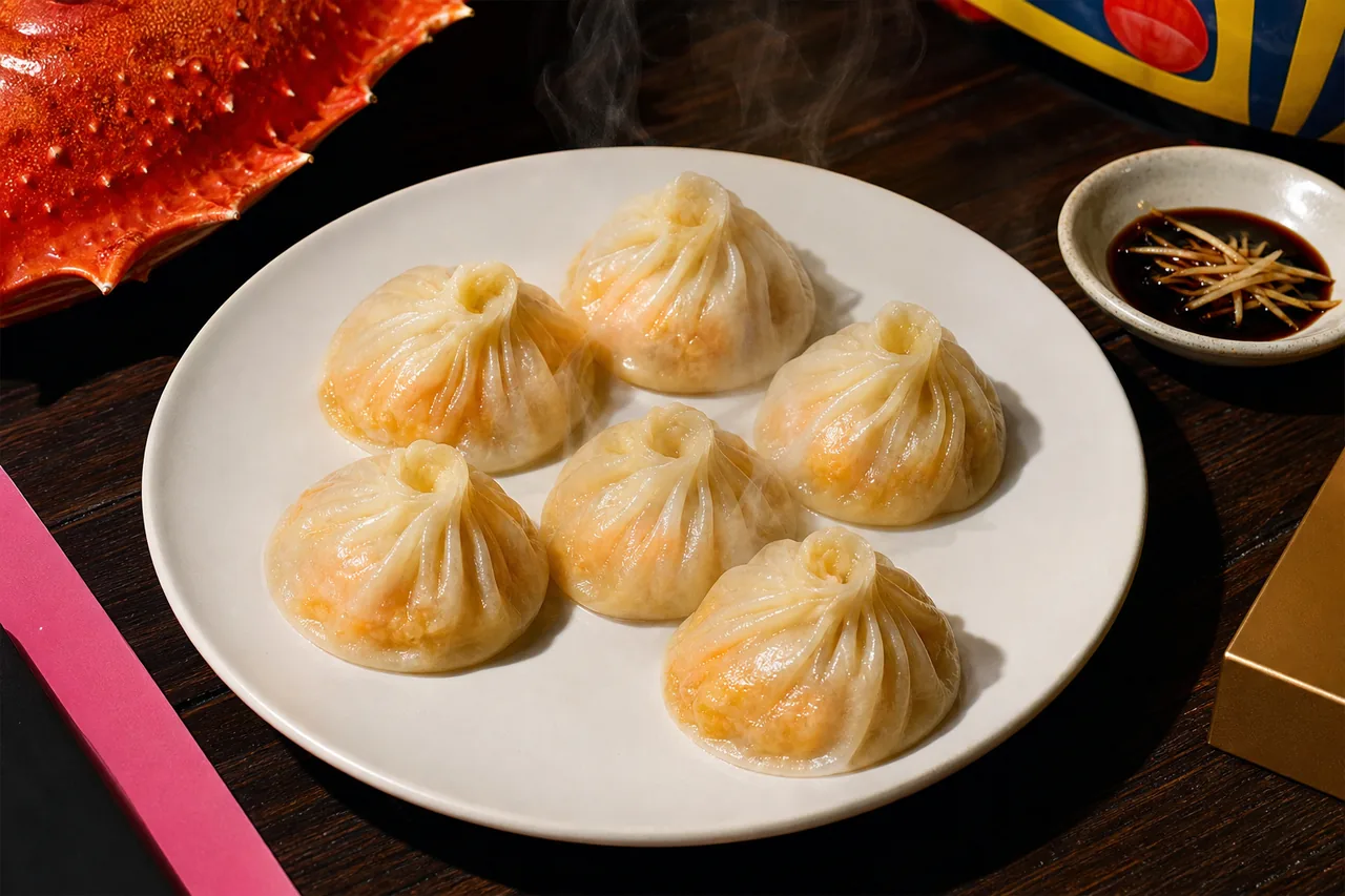 Bouchées de crabe et porc