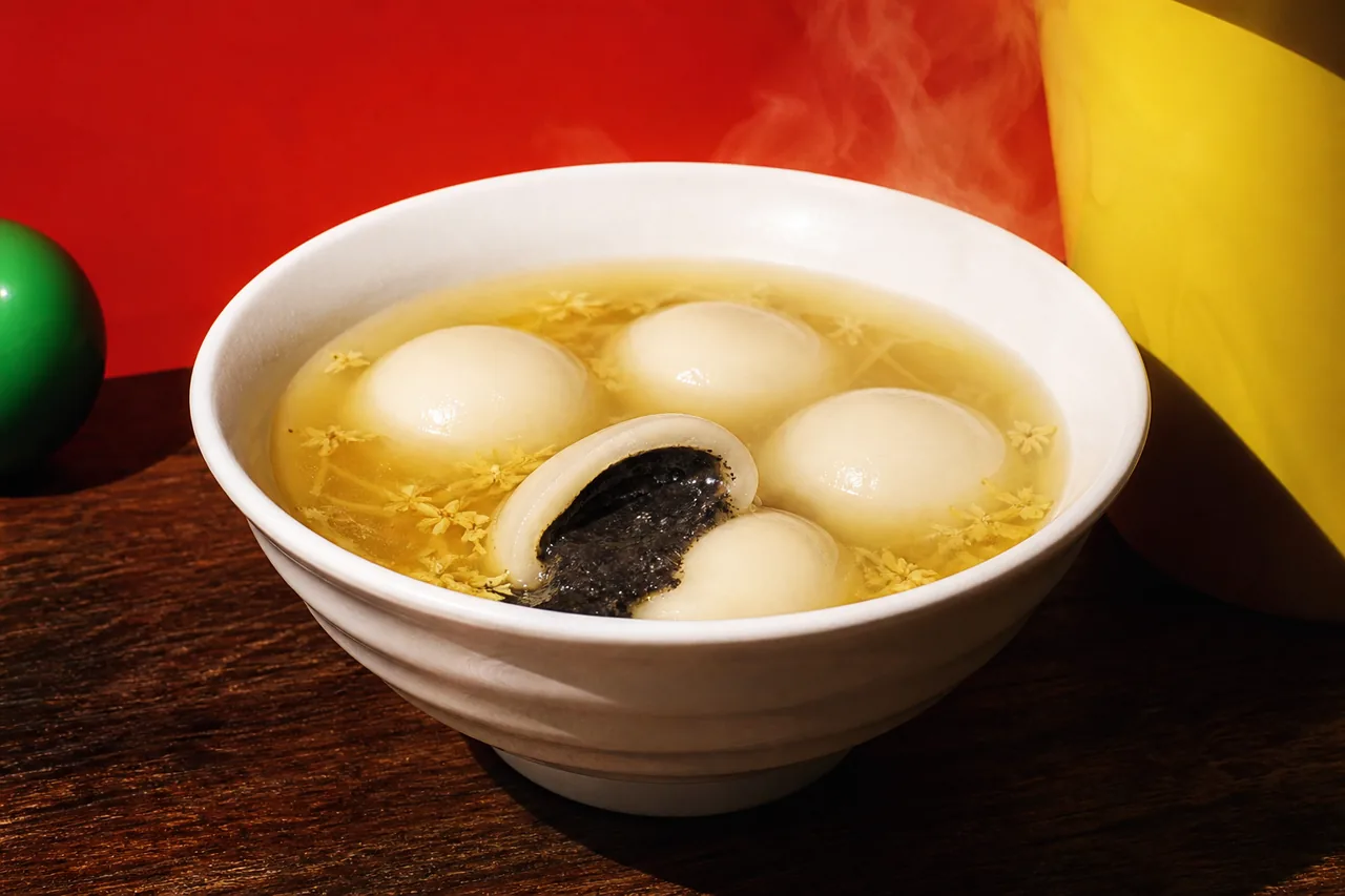 Perles de sésame (tang yuan)