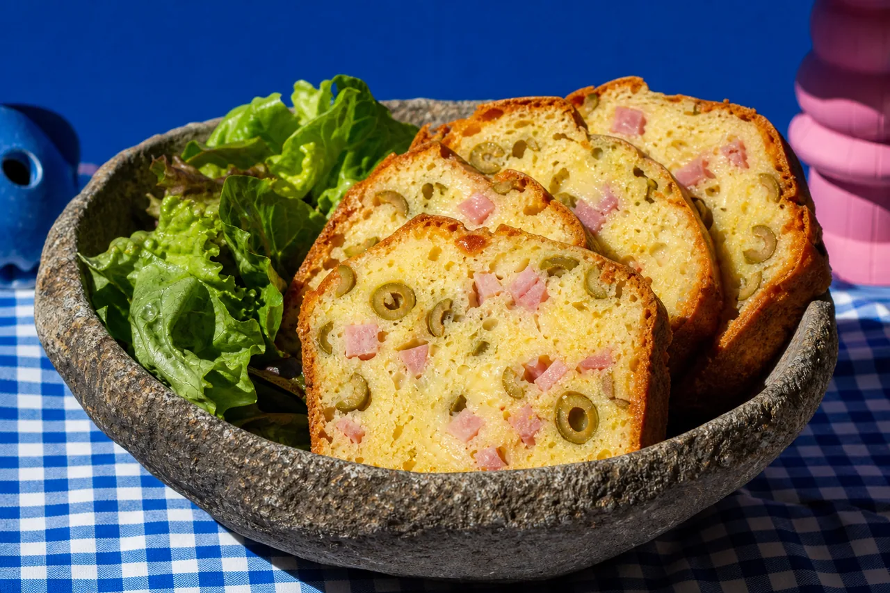 Cake aux olives