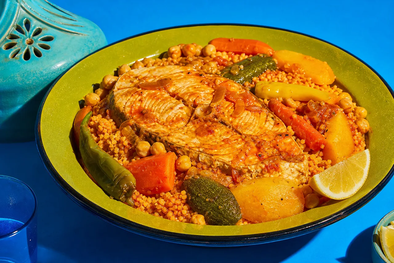 Couscous au poisson tunisien