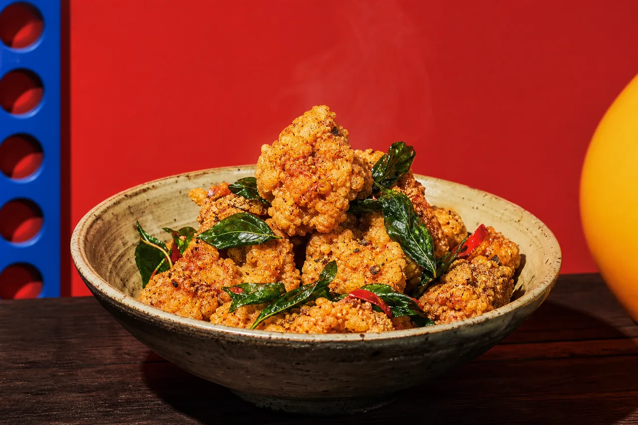 Poulet frit popcorn taïwanais