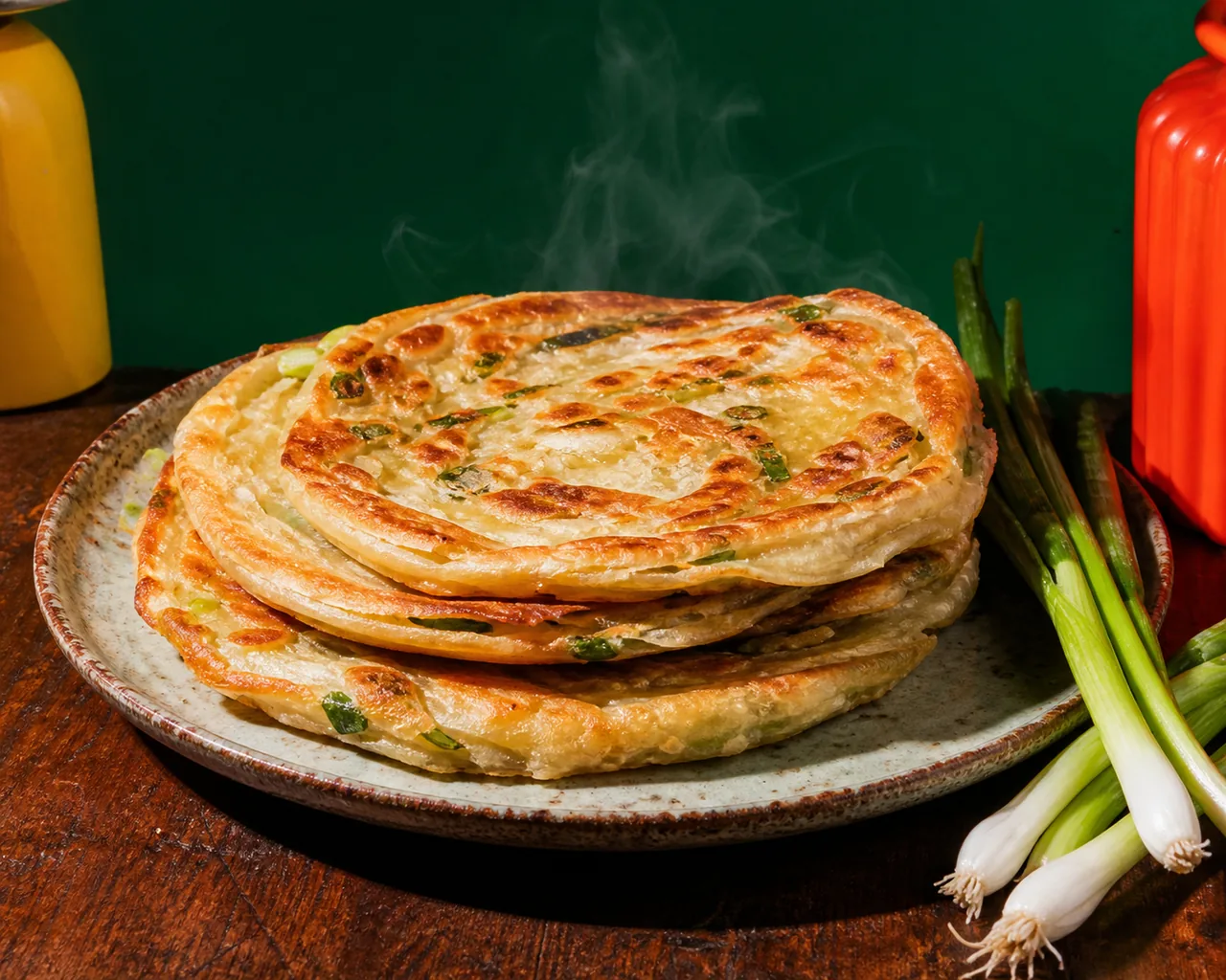 Scallion pancakes