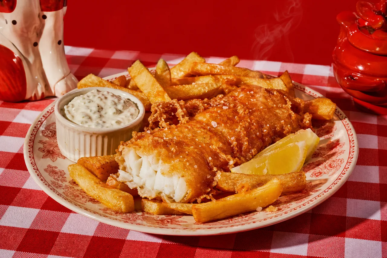 Fish and chips, sauce tartare maison
