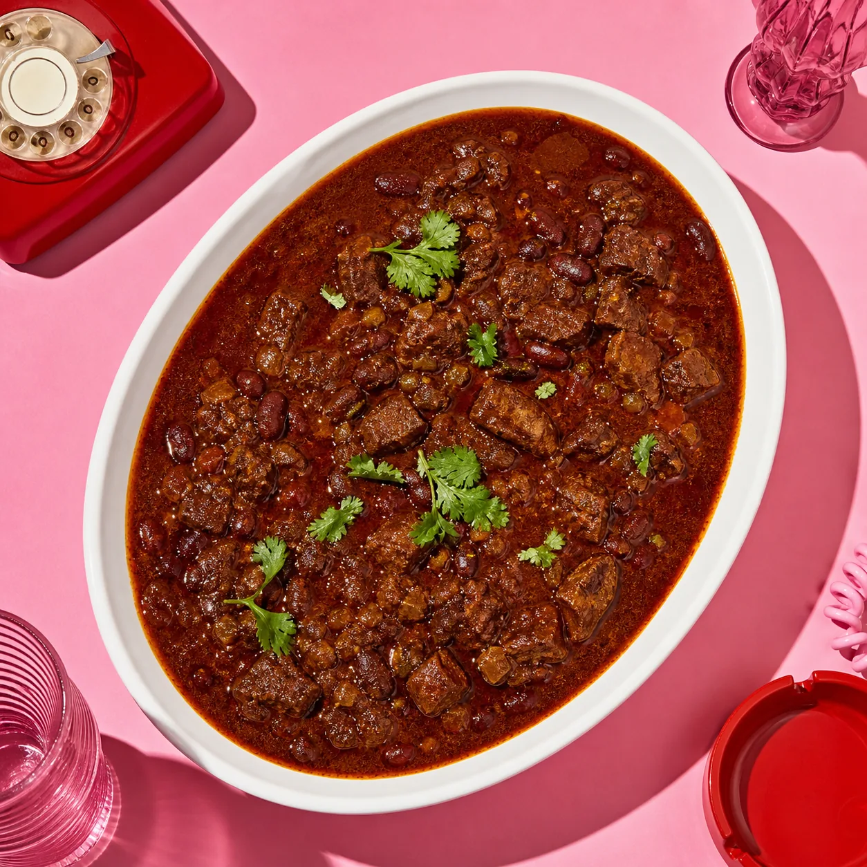 Chili con carne texan