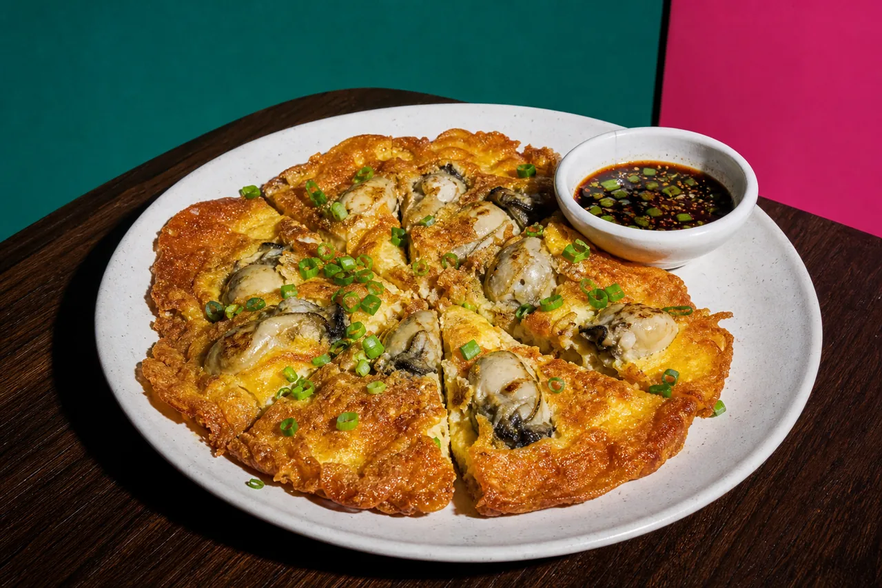 Omelette aux huîtres de Wenzhou
