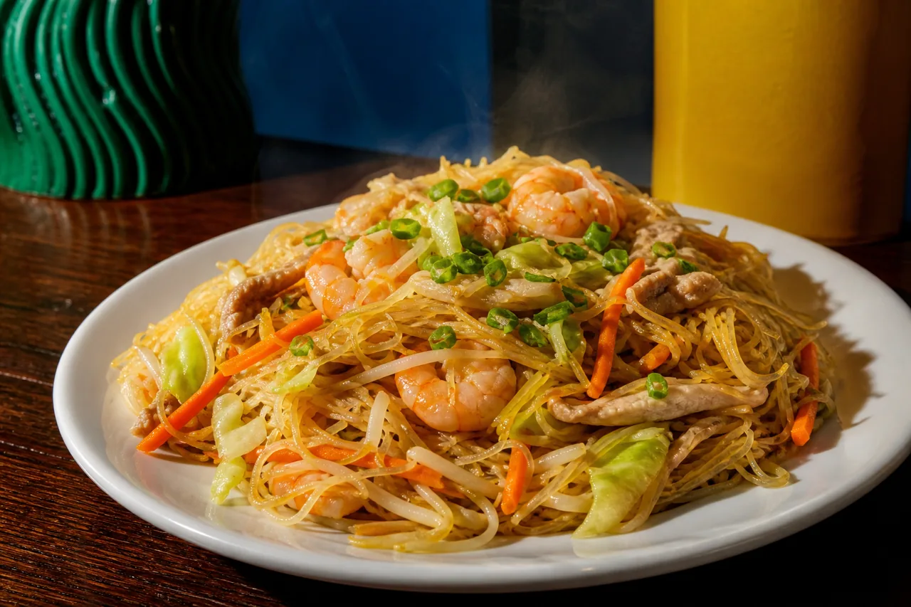 Nouilles de riz sautées de Wenzhou (chao fen gan)