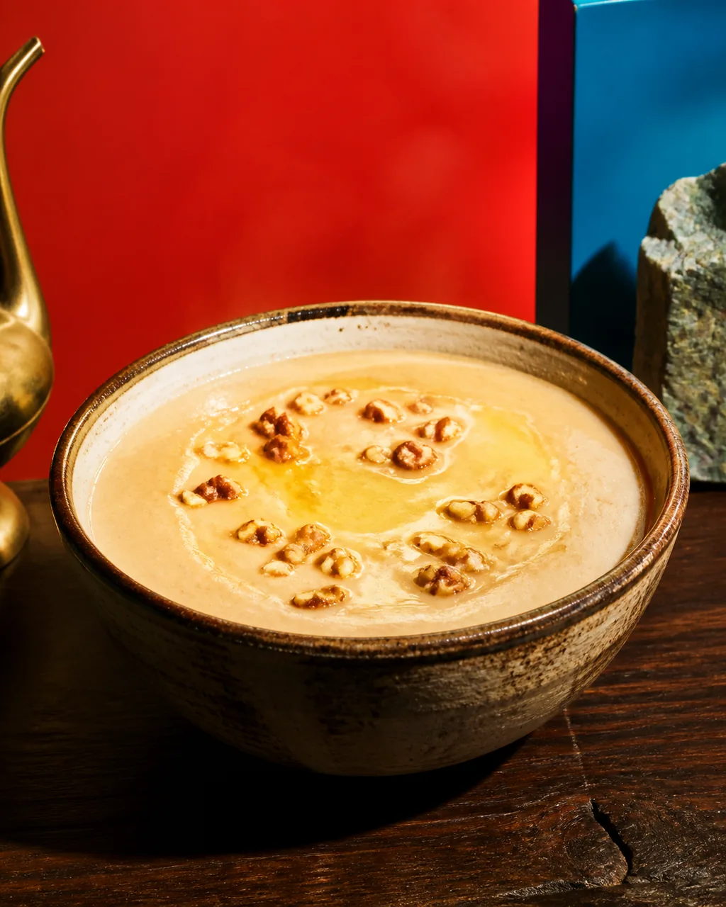 Thé au lait salé du Xinjiang