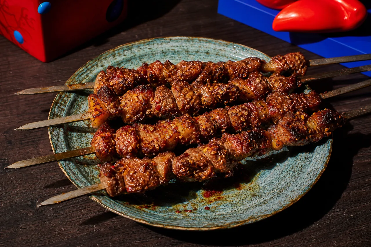 Brochettes d'agneau au cumin (chuan'r)