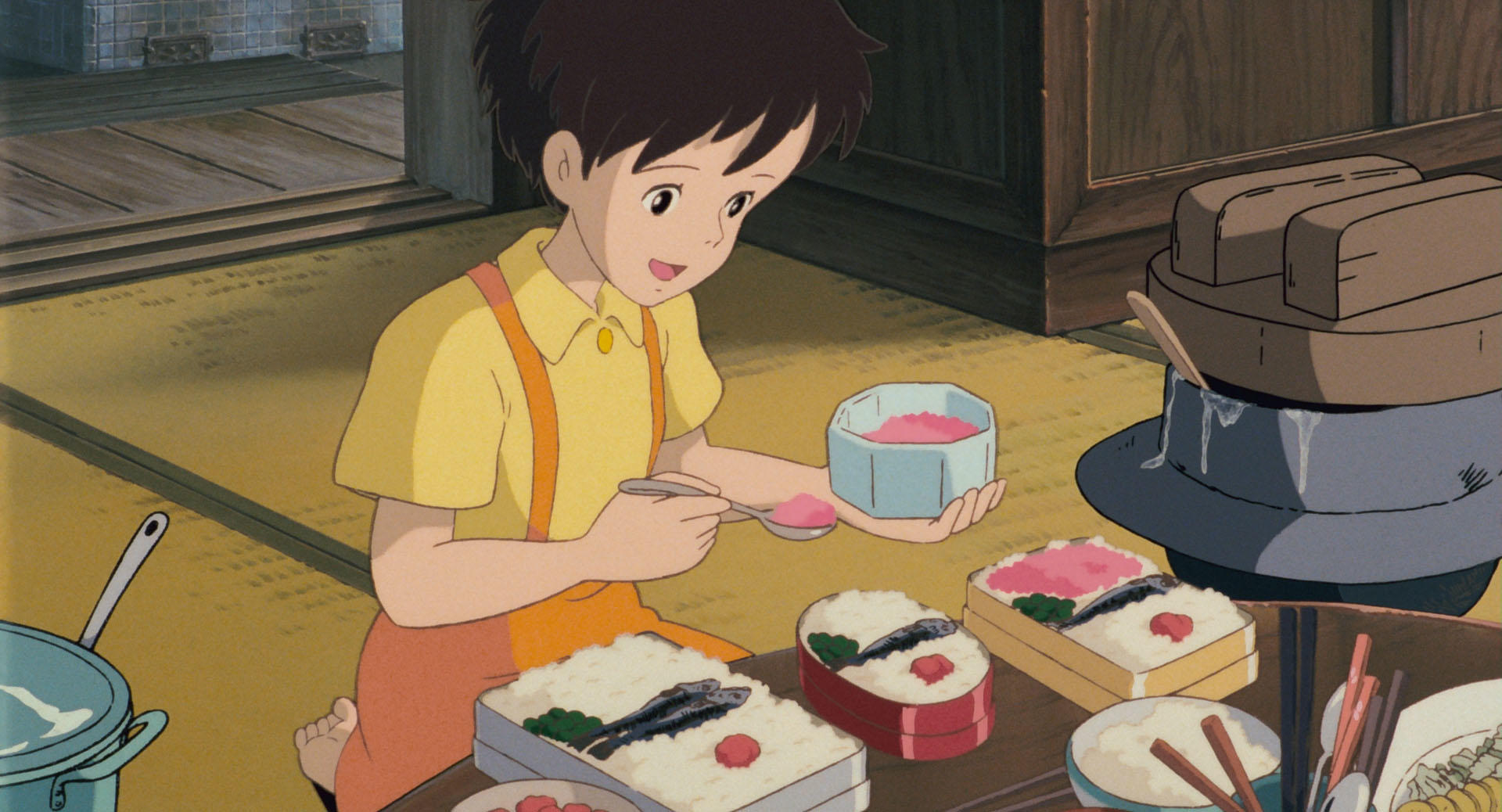 Satsuki prépare les bentōs